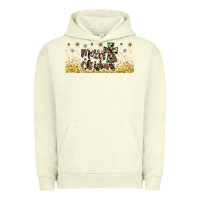 Pigment Pistachio merry christmas cross Urban Hoodie - JahusDesignShop