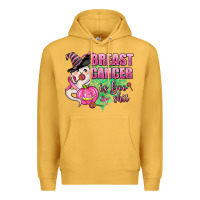 Mustard breast cancer is boo shit Premium Hoodie - AdoDesignShop