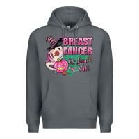 Rock breast cancer is boo shit Premium Hoodie - AdoDesignShop