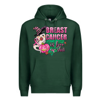 Sports Green breast cancer is boo shit Premium Hoodie - AdoDesignShop