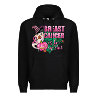 Black breast cancer is boo shit Premium Hoodie - AdoDesignShop
