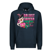 Navy breast cancer is boo shit Premium Hoodie - AdoDesignShop