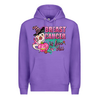Purple breast cancer is boo shit Premium Hoodie - AdoDesignShop