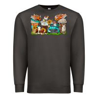 Smoke farm truck coffee cups Premium Sweatshirt - texasbilliewilder