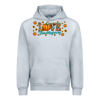 Heather Grey love thanksgiving Urban Hoodie - JahusDesignShop