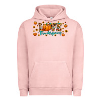 Pigment Salmon love thanksgiving Urban Hoodie - JahusDesignShop