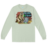 Matcha raccoon trash panda Long Sleeve Tee - BarkalooDesign