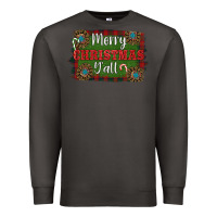 Smoke Merry Christmas Y'all Premium Sweatshirt - RanaPortraitStore
