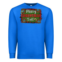 True Royal Merry Christmas Y'all Premium Sweatshirt - RanaPortraitStore