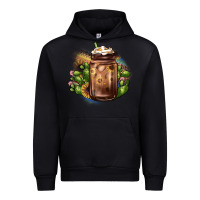 Foreset Green sunflower coffee cup cactus Urban Hoodie - JahusDesignShop