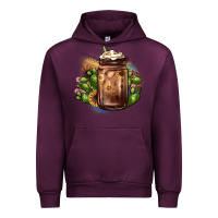 Mauve Wine sunflower coffee cup cactus Urban Hoodie - JahusDesignShop