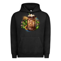 Pigment Black sunflower coffee cup cactus Urban Hoodie - JahusDesignShop