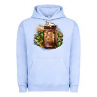 Pigment Grape Ice sunflower coffee cup cactus Urban Hoodie - JahusDesignShop