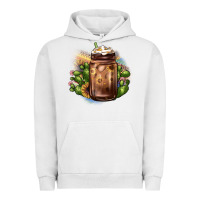 Pigment Lunar Rock sunflower coffee cup cactus Urban Hoodie - JahusDesignShop