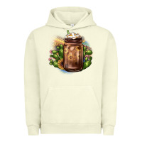 Pigment Pistachio sunflower coffee cup cactus Urban Hoodie - JahusDesignShop