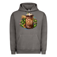 Pigment Tornado sunflower coffee cup cactus Urban Hoodie - JahusDesignShop