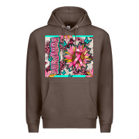 Coffee survivor breast cancer Premium Hoodie - AdoDesignShop