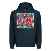 Navy survivor breast cancer Premium Hoodie - AdoDesignShop