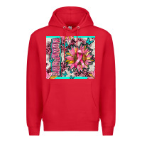 Red survivor breast cancer Premium Hoodie - AdoDesignShop