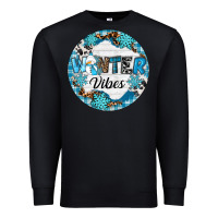 Black Winter vibes Premium Sweatshirt - RanaPortraitStore