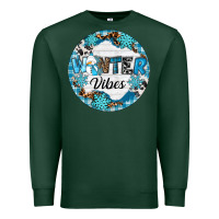 Sports Green Winter vibes Premium Sweatshirt - RanaPortraitStore