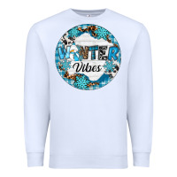 White Winter vibes Premium Sweatshirt - RanaPortraitStore