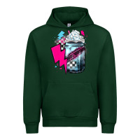 Forest Green racing coffee Urban Hoodie - JahusDesignShop