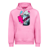 Fuchsia Pink racing coffee Urban Hoodie - JahusDesignShop