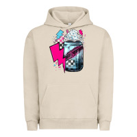 Pigment French Oak racing coffee Urban Hoodie - JahusDesignShop