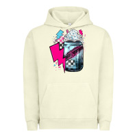 Pigment Pistachio racing coffee Urban Hoodie - JahusDesignShop