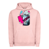 Pigment Salmon racing coffee Urban Hoodie - JahusDesignShop