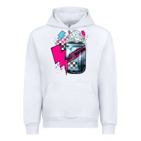 White racing coffee Urban Hoodie - JahusDesignShop