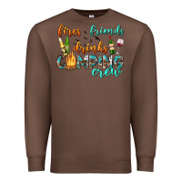 Chestnut fires friends drinks camping crew Premium Sweatshirt - texasbilliewilder