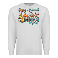 Dove Grey fires friends drinks camping crew Premium Sweatshirt - texasbilliewilder