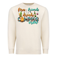 Sandshell fires friends drinks camping crew Premium Sweatshirt - texasbilliewilder