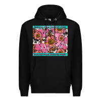 Black breast cancer awareness Premium Hoodie - AdoDesignShop
