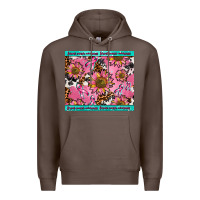 Coffee breast cancer awareness Premium Hoodie - AdoDesignShop