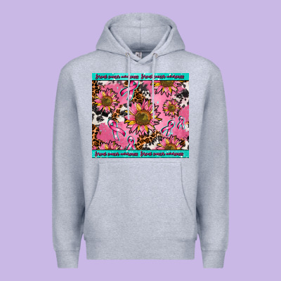 Breast Cancer Awareness Premium Hoodie Designed By Adodesignshop
