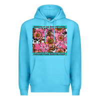 Ocean Blue breast cancer awareness Premium Hoodie - AdoDesignShop