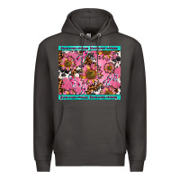 Smoke breast cancer awareness Premium Hoodie - AdoDesignShop