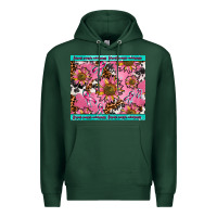 Sports Green breast cancer awareness Premium Hoodie - AdoDesignShop