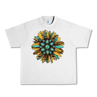 Lunar Rock Gemstone Sunflower Urban Heavy Tee - RanaPortraitStore