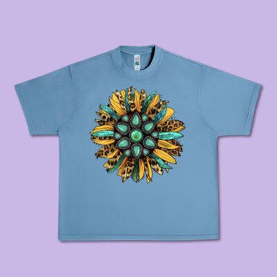 Gemstone Sunflower Urban Heavy Tee Designed By Ranaportraitstore