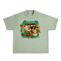 Oil Green dead tired fueled by coffee Urban Heavy Tee - Artiststas
