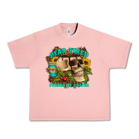 Salmon dead tired fueled by coffee Urban Heavy Tee - Artiststas