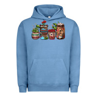 Pigment Pebble Blue mexican coffee Urban Hoodie - JahusDesignShop