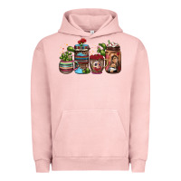 Pigment Salmon mexican coffee Urban Hoodie - JahusDesignShop