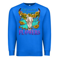 True Royal find someone who grows flowers Premium Sweatshirt - texasbilliewilder