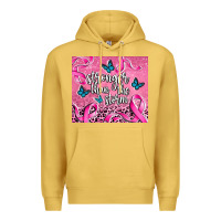 Antique Gold stronger than the stormcancer Premium Hoodie - AdoDesignShop