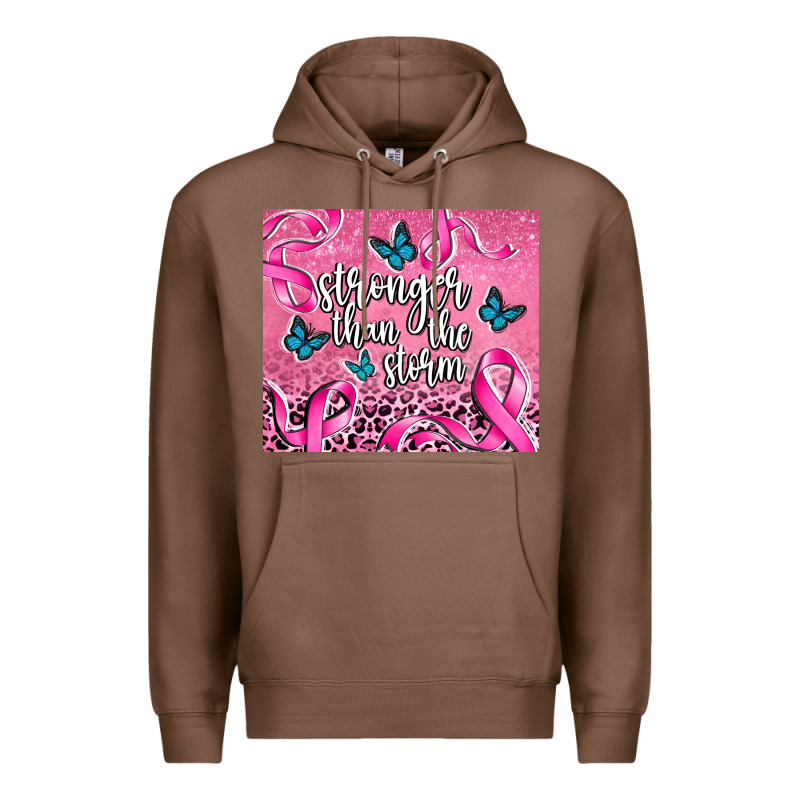 Stronger Than The Stormcancer Premium Hoodie by AdoDesignShop | Teevron